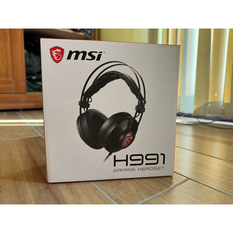 MSI微星H991電競耳機（全新）