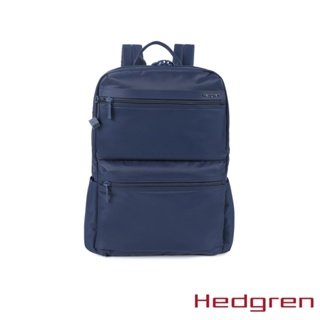 Hedgren INNER CITY系列 RFID防盜 15.4吋 雙格層 後背包 深藍