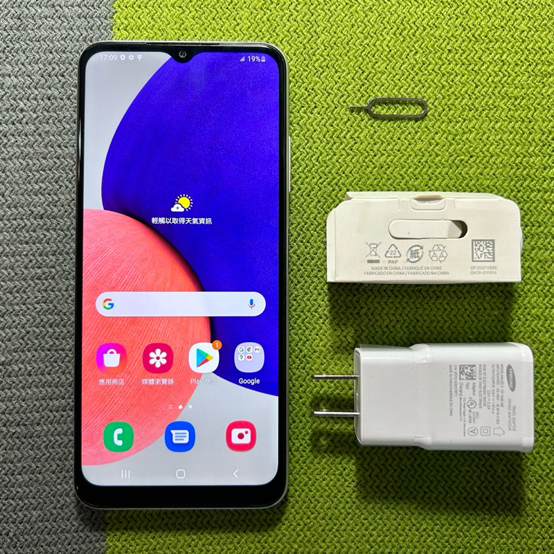 Samsung A22 5G 64G 白 95成新 6.6吋 雙卡雙待 指紋辨識 臉部辨識 A226 64 三星 二手機