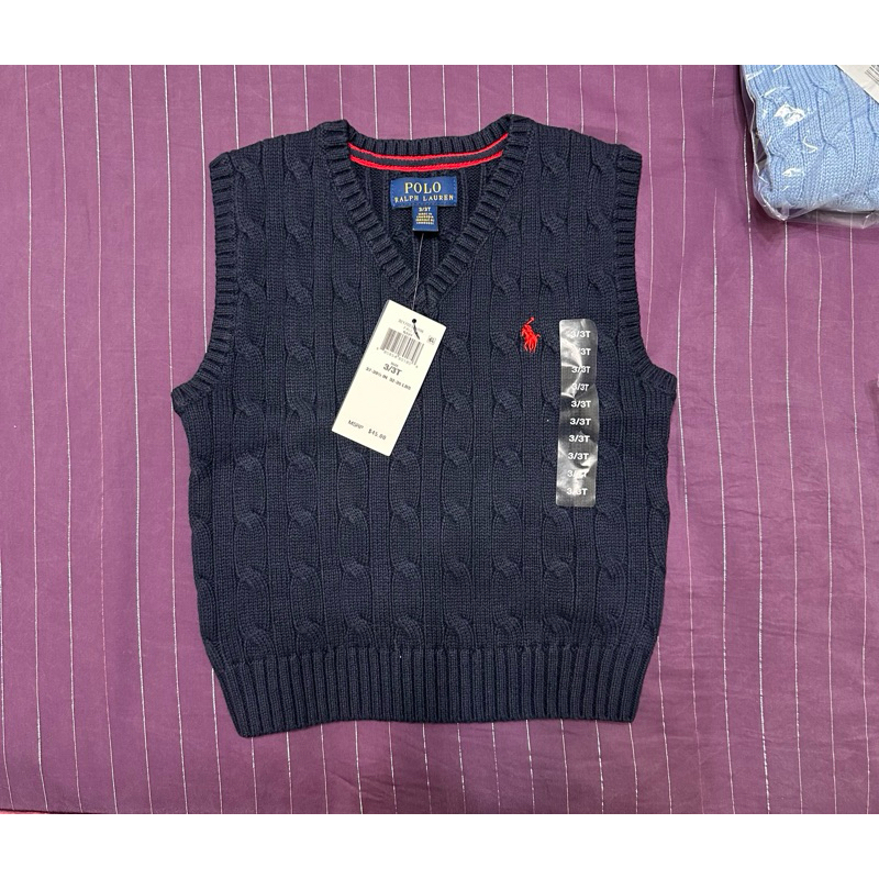 Polo ralph lauren 男童針織背心