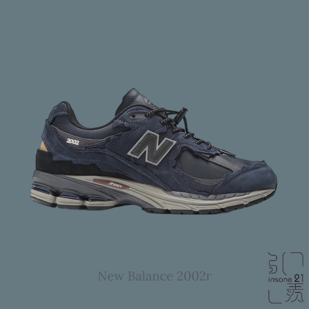 NEW BALANCE 2002R 海軍藍 破壞 抽繩 M2002RDO【Insane-21】