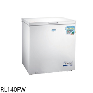 【TECO東元】RL140FW 140公升 風冷式無霜臥式 上掀式冷凍櫃