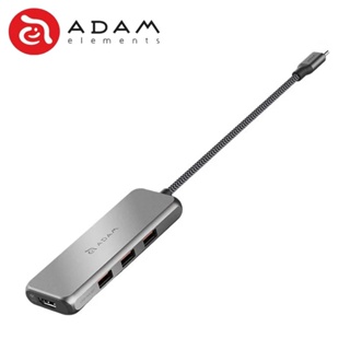 【現貨】ADAM 亞果元素 CASA HUB A07 USB-C 3.1 Gen2 七合一多功能高速集線器 灰 集線器