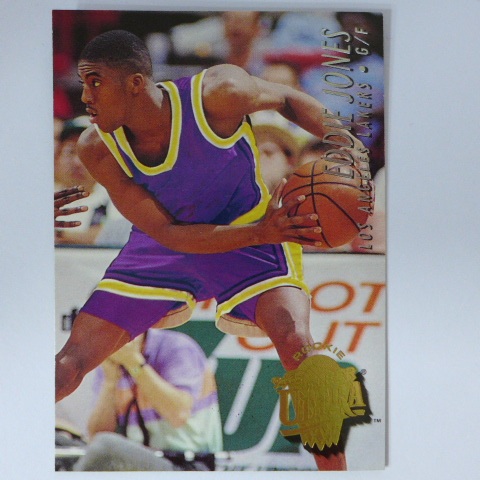 ~Eddie Jones/NBA球星/艾迪·瓊斯~1996年ULTRA RC.籃球新人卡
