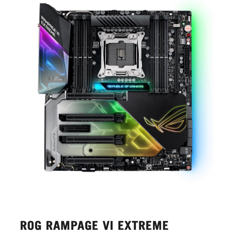 [二手、九成新］ROG Rampage VI Extreme X299