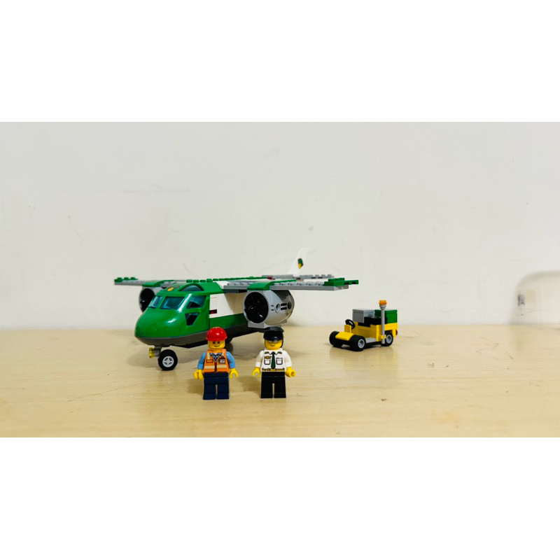 【樂高資本】LEGO 60101 Cargo Plane 噴射引擎  貨運小飛機 二手美品