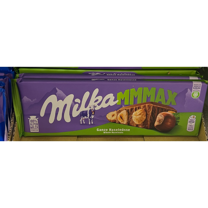 Milka MMMax 榛果牛奶巧克力（含榛果和榛果糊）270公克/OREO 餅乾夾心牛奶巧克力300公克/包