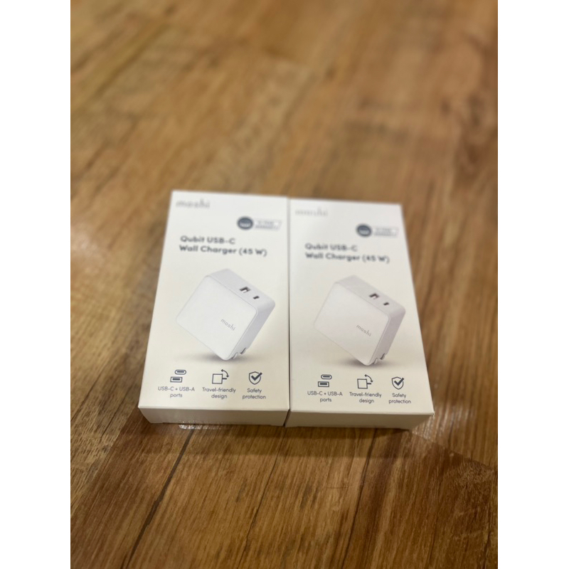 Moshi Qubit 45W 迷你 USB-C 充電器 (PD 快充)