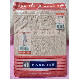 HANG TEN 女純棉衛生褲 (尺寸：L / 純棉長褲 ) HT-858