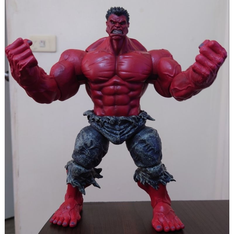 美版 Marvel Select 紅浩克 Red hulk 9.5吋