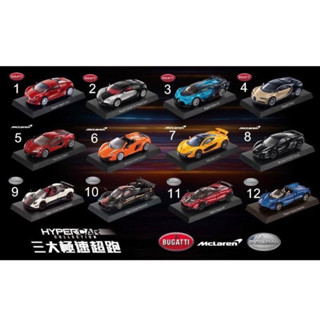 🔜711 7-11 集點活動三大極速超跑 經典模型車 超跑 BUGATTI PAGANI 麥拉倫 帕加尼
