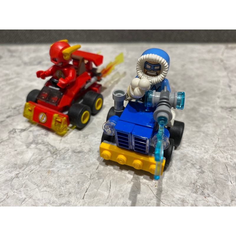 LEGO 樂高 76063 迷你超級英雄 閃電俠 酷寒隊長 正版 積木 收藏品 便宜出清 約5公分 玩具