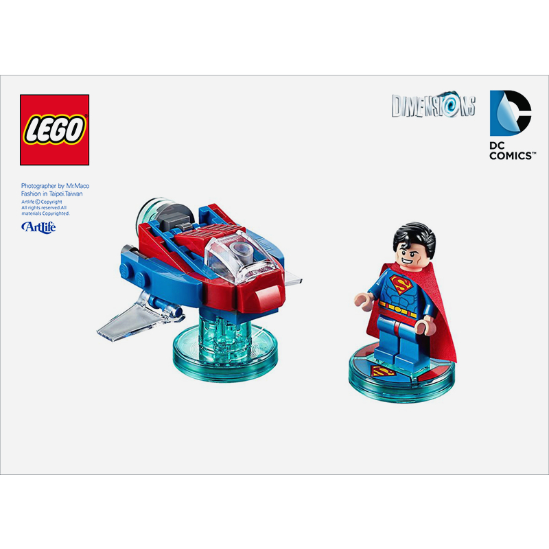 Artlife ㊁ LEGO 2016 Dimensions DC Comic SUPERMAN #71236 超人