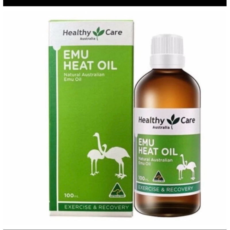 《現貨》澳洲 Healthy care Emu Heat Oil 鴯鶓油 100ml (按摩油)