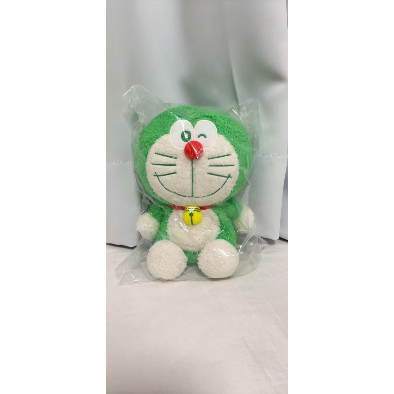 日本🇯🇵Uniqlo 哆啦a夢 小叮噹 Doraemon 綠色 環保 娃娃 玩偶 擺飾