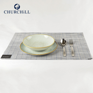 英國CHURCHiLL-點藏系列-蛋青色 單人碗盤5件組