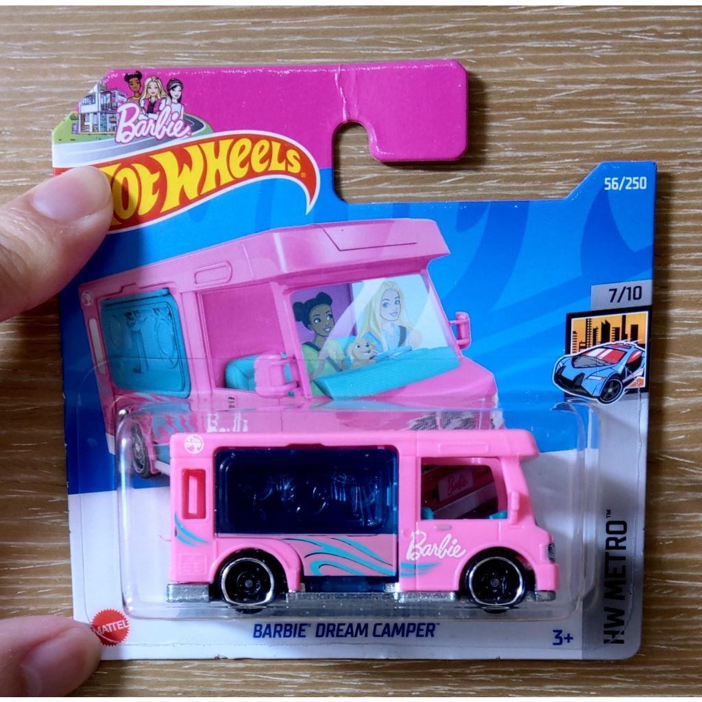 全新現貨 風火輪 hot wheels Barbie Dream Camper 芭比 露營車 吊卡 1/64
