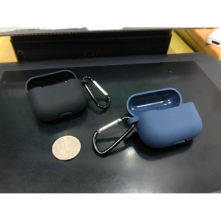 airpods 3代 airpods pro 2代 無線 耳機 外殼 保護套 耳機套 軟膠材質 黑色 深藍色 apple