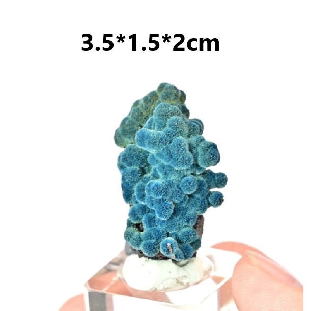 錯過就沒了 漸層 絕美 完美色澤 精品 藍矽銅礦 shattuckite 納米比亞 礦物 斜硅銅 Mesopotamia