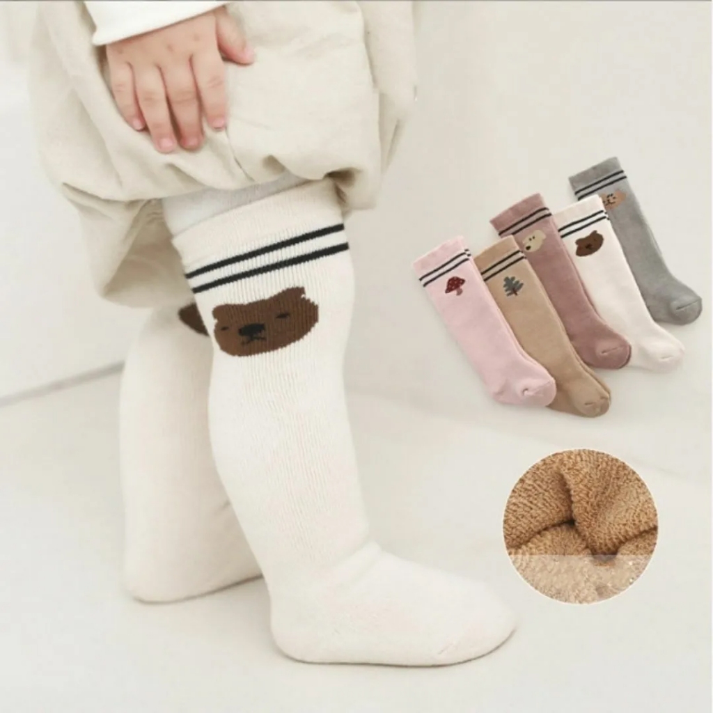 【Doris.Ann】寶寶加厚中筒動物襪 寶寶襪子 嬰兒襪子 兒童襪子 童襪 保暖襪
