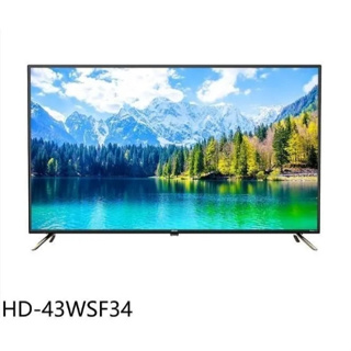【禾聯HERAN】HD-43WSF34 43吋 4K連網電視