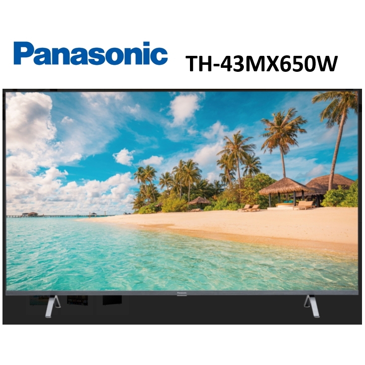 Panasonic 國際牌 43吋 4K LED 智慧顯示器 TH-43MX650W 【雅光電器商城】