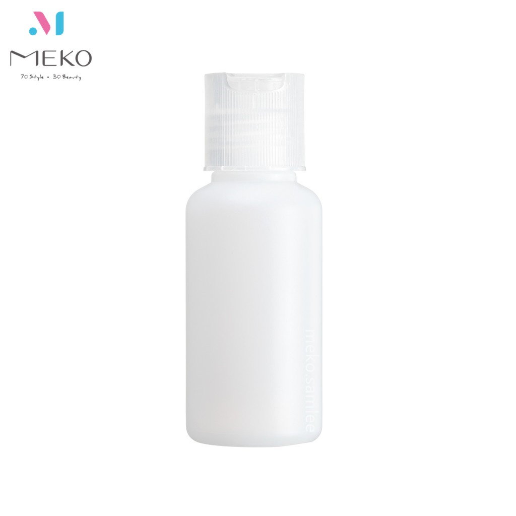 HDPE 2號 啞光分裝圓型平壓瓶(60ml) S9481 /分裝瓶/乳液壓瓶 【官方旗艦館】