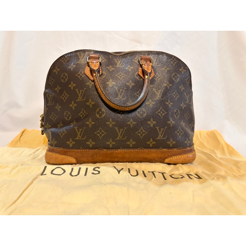 Louis Vuitton路易威登 ALMA PM MONOGRAM M53151經典老花手提艾瑪包 貝殼包