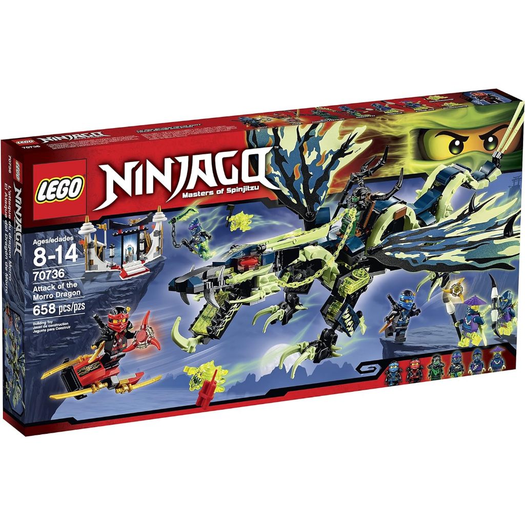 【Lego777】LEGO 70736 Ninjago 樂高 旋風忍者 摩洛龍的攻擊 全新正版 現貨 摩洛龍