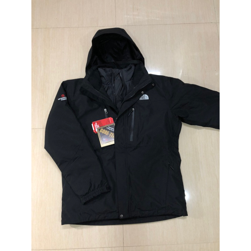 （新品）The North Face 男裝 兩件式防風抗水羽絨外套 GORE-TEXR