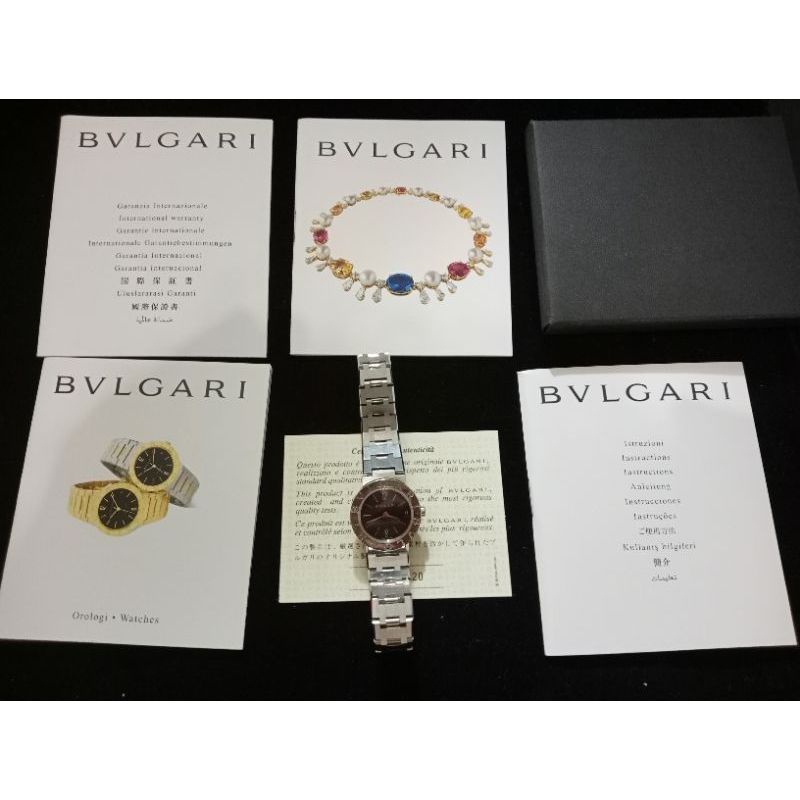 BVLGARI 女錶BB23SS 九成新 現貨原廠錶