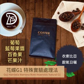 新鮮現烘咖啡豆 衣索比亞 古吉 罕貝拉 花蝶G1 厭氧日曬 特殊實驗處理法 淺焙【YSID】