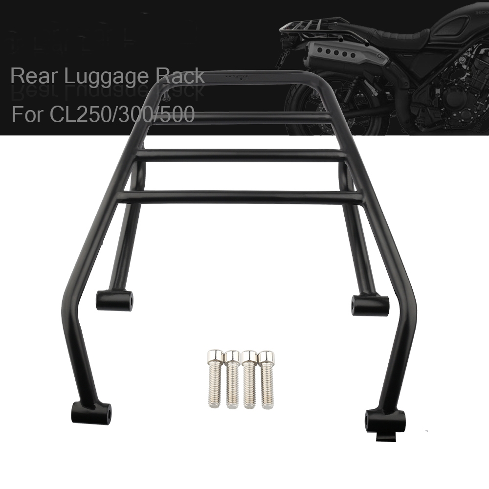 CL500黑色後扶手  適用於 本田 CL500改裝後箱支架 CL STREET  CL500高強度後靠背