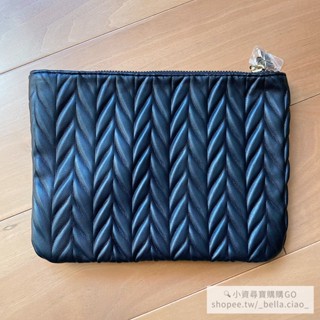 【小資尋寶購購GO】[全新現貨] 法國 SISLEY 希思黎 化妝包 收納包 過夜包 隨身包 萬用包 - 黑色皮革