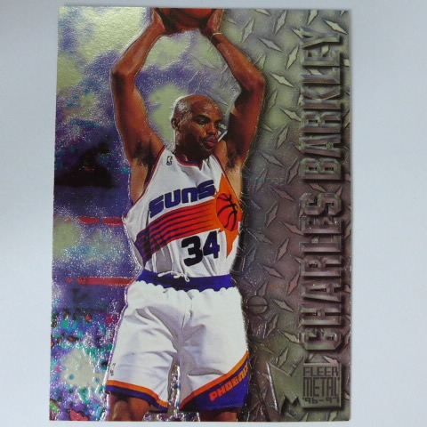 ~ Charles Barkley ~名人堂/惡漢/巴克利 1996年METAL.NBA金屬籃球卡