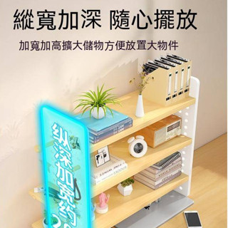 案頭置物架 書桌收納架 桌上書架 宿舍辦公桌多層洞洞板案頭櫃收納櫃