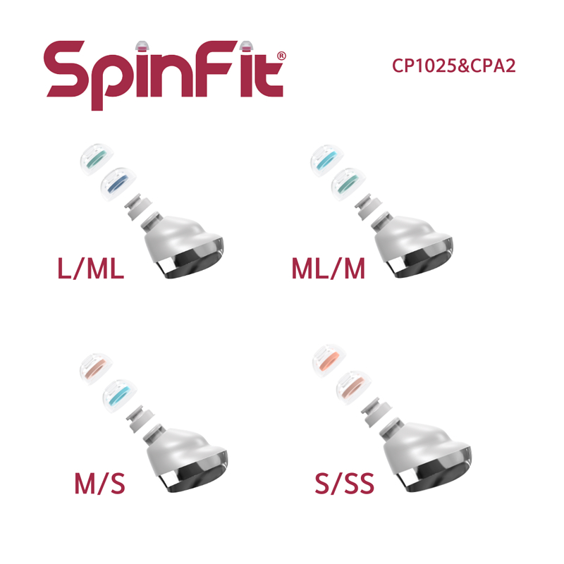 SpinFit CP1025 & CPA2  三星 適用 samsung Galaxy Buds Pro 矽膠 耳塞