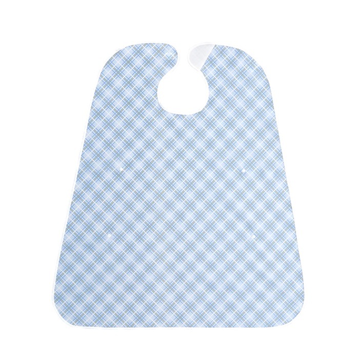 【海夫健康生活館】HEF TacaoF幸和 食事用防水圍兜 口袋型藍色(R317)