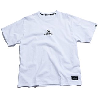 UNDER PEACE 23AW UNIFORM LOGO / TEE 短T (白色) 化學原宿