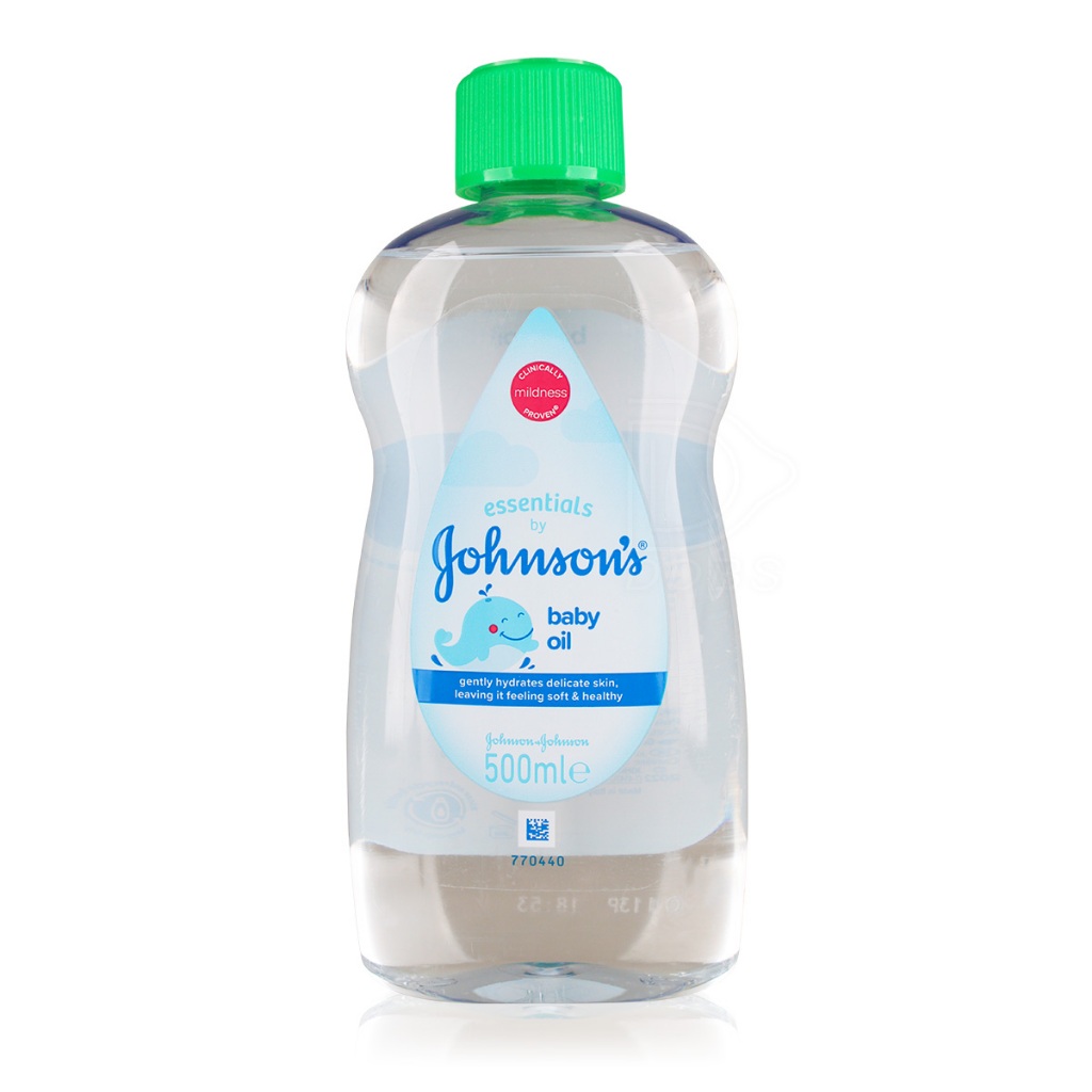 Johnson's 蘆薈滋養 嬰兒潤膚油 嬰兒油 500ml 原味 嬌生 【DDBS】