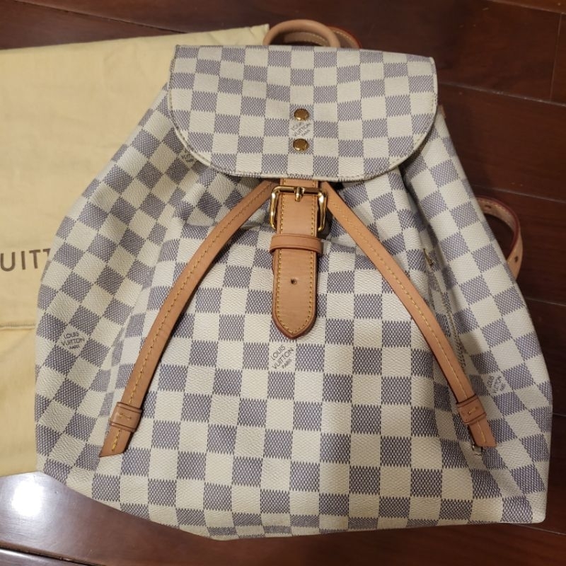 Louis Vuitton / Clapton Backpack Brown White Leather ref.699578 - Joli  Closet