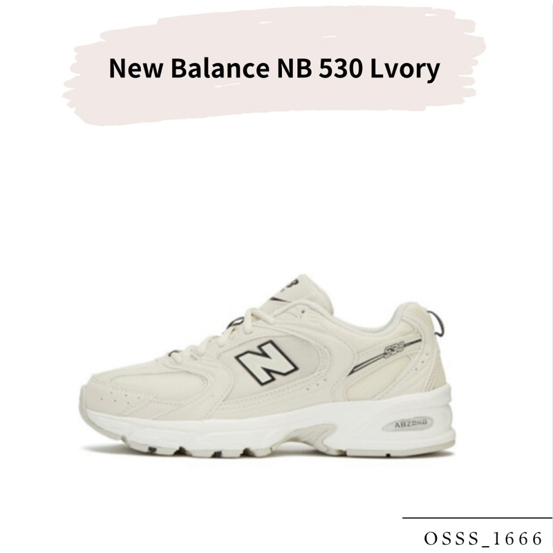 OSSS-1666 / New Balance NB 530 Lvory