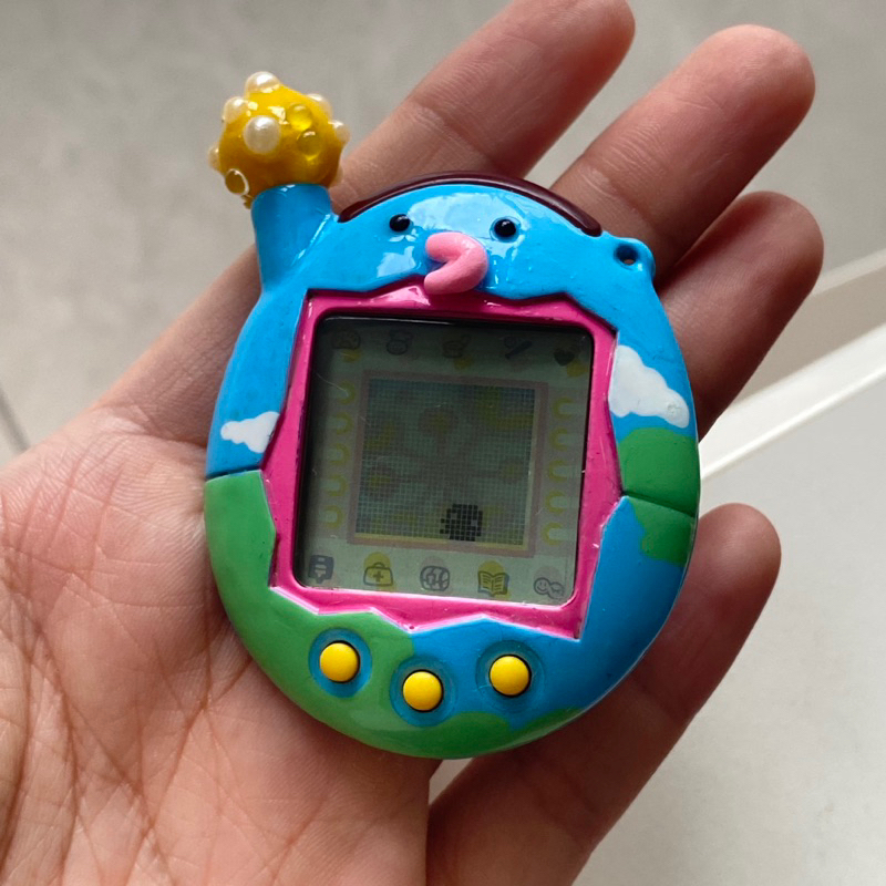 【塗裝】萬代-寵物雞電子雞拓麻歌子Tamagotchi V4塔麻可吉日4-電子機