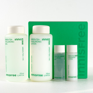 [庶務客] INNISFREE 綠茶套盒 綠茶籽禮盒 化妝水 乳液 綠茶籽精華 綠茶2倍萃取 綠茶籽 綠茶套盒 聖誕禮物