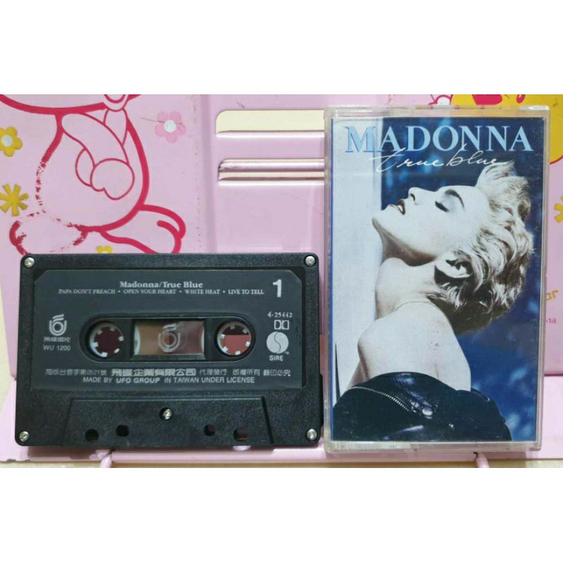 瑪丹娜 真實的憂鬱 錄音帶磁帶 飛碟唱片 Madonna True Blue
