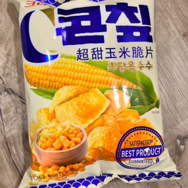 ［現貨/全館399兔運］韓國CROWN超甜玉米脆片 70g