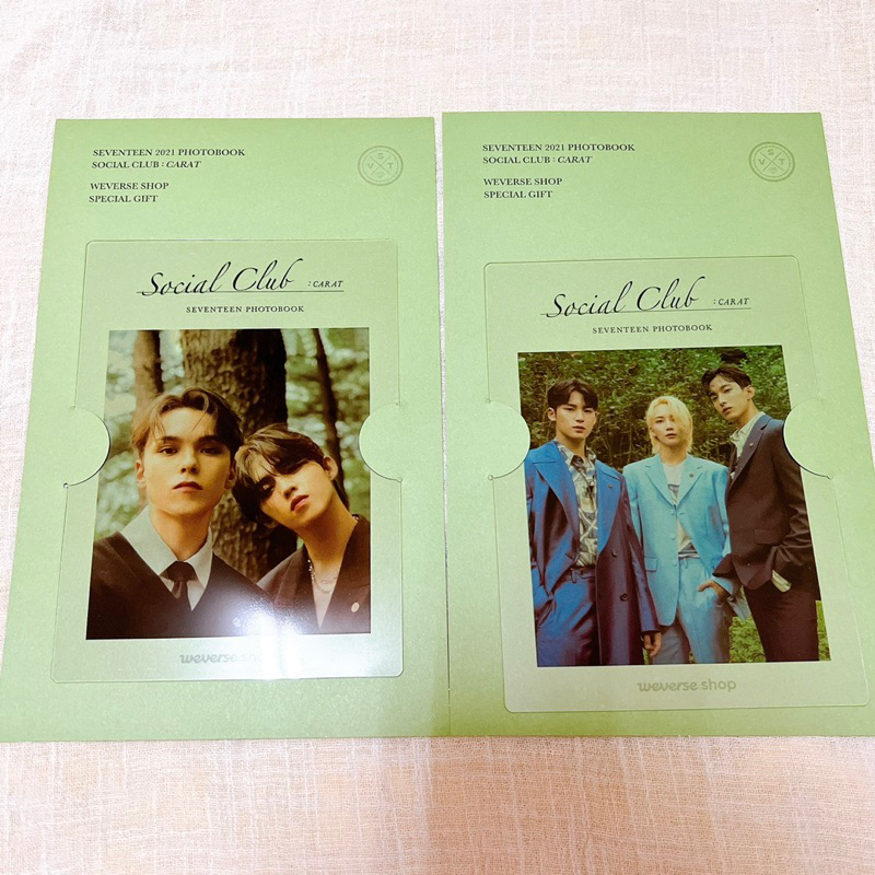 SEVENTEEN写真集】SOCIAL CLUB:CARAT SEVENTEEN PHOTOBOOK
