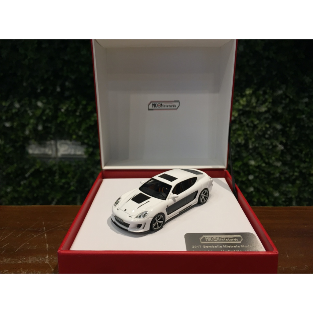1/64 MK Gemballa Mistrale Porsche Panamera White【MGM】