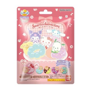 ｜M.aki日本商鋪｜現貨 BANDAI 三麗鷗角色甜甜圈造型 泡澡球 共5種 隨機出單款 沐浴球 入浴劑 兒童玩具