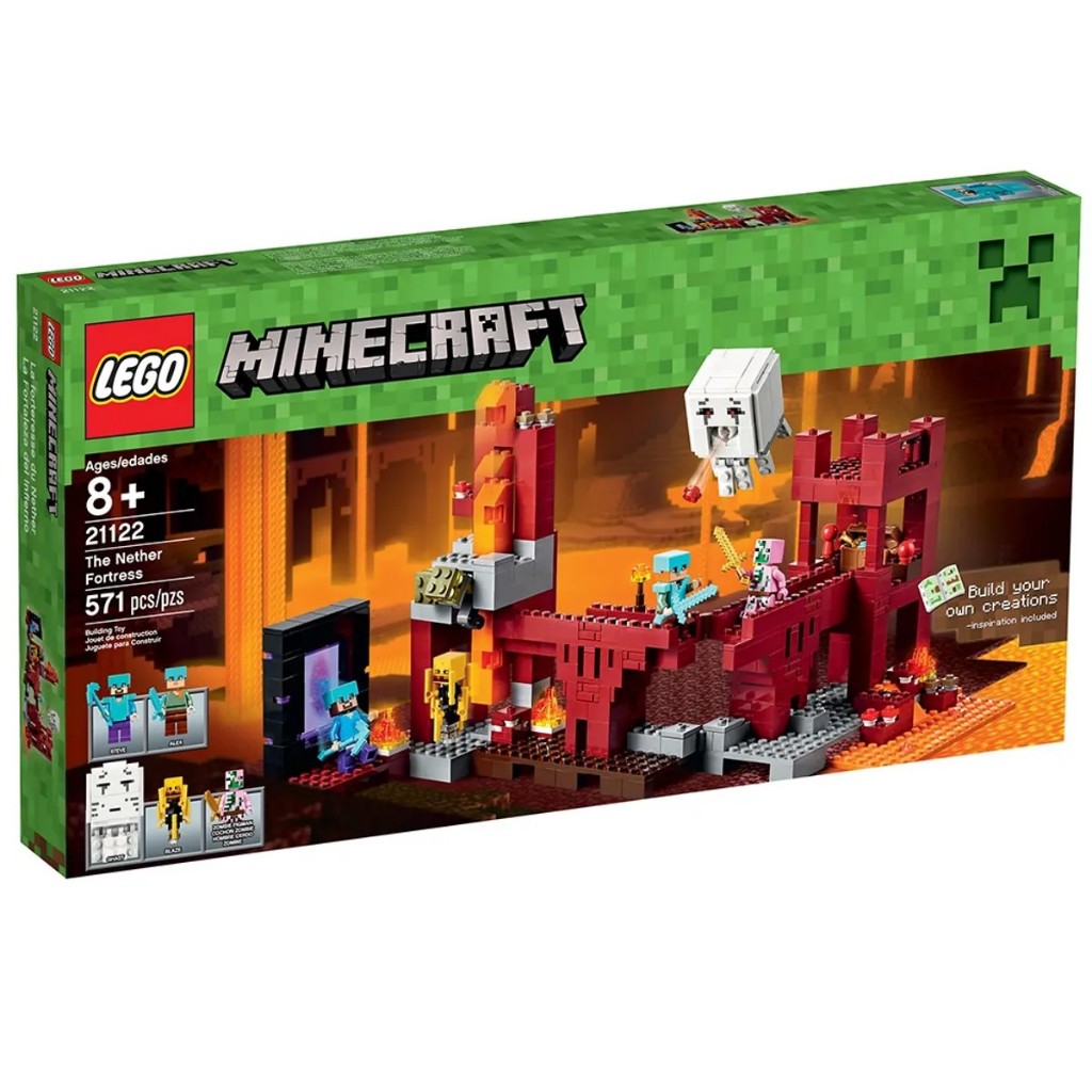 【樂GO】絕版盒損 特價 樂高 LEGO 21122 地下要塞 地獄幽靈 賣塊 麥塊 我的世界 創世神 樂高絕版品